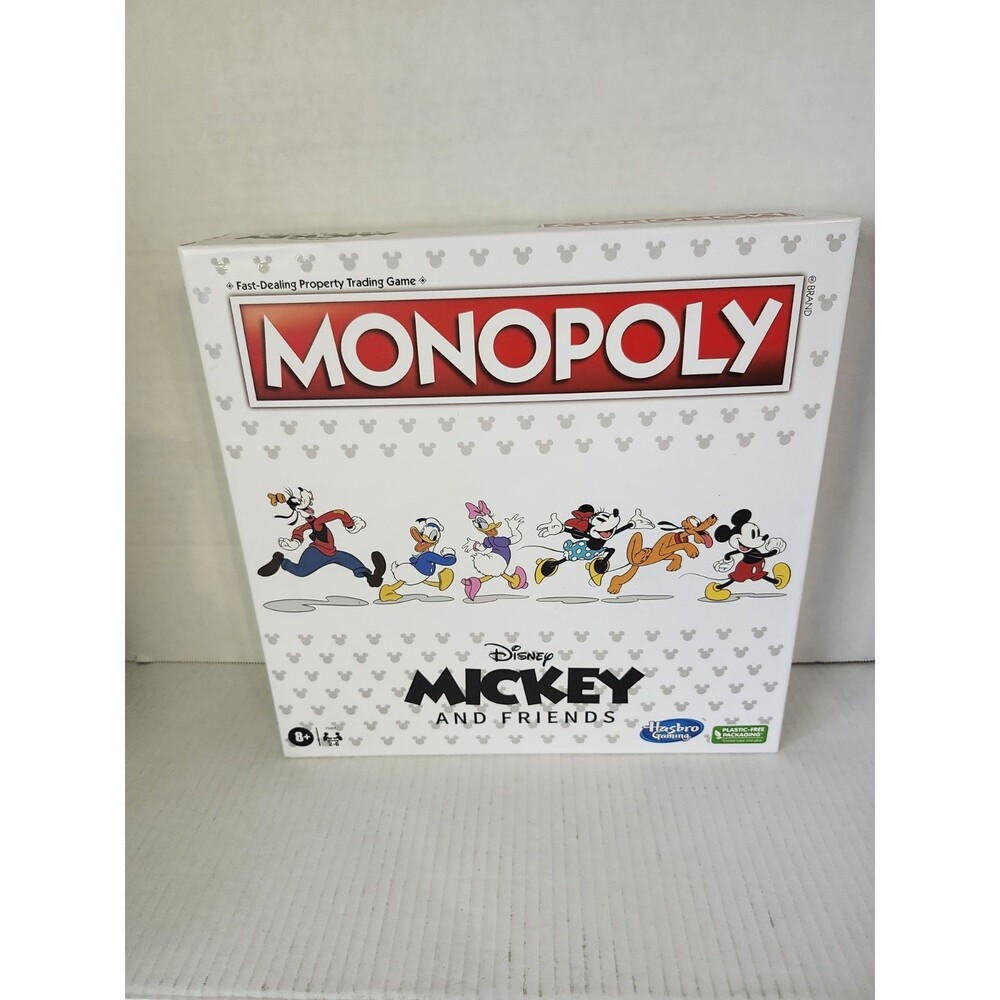 Monopoly Disney Mickey & Friends Edition Board Game New